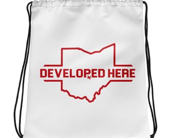 Desarrollado aquí Bolsa de cordón