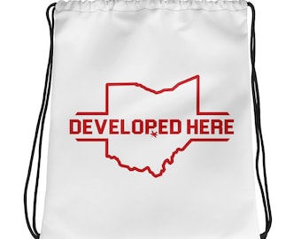 Desarrollado aquí Bolsa de cordón