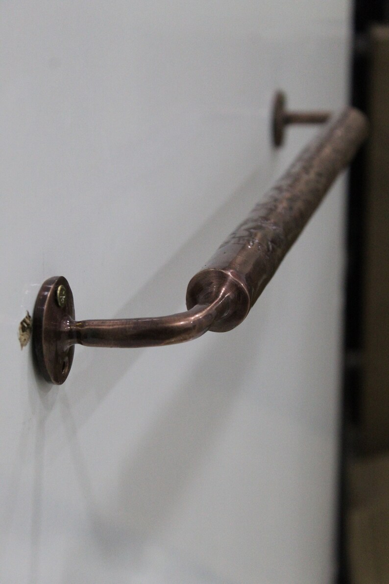 wall mounted, rack for bathroom, brass towel racks, kitchen towel bar, rod holder, bath towel holder, brass towel rod, towel bar, rustic bathroom deco, farmhouse style, mounted towel rack, copper towel bar, handcrafted racks