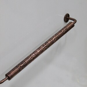 wall mounted, rack for bathroom, brass towel racks, kitchen towel bar, rod holder, bath towel holder, brass towel rod, towel bar, rustic bathroom deco, farmhouse style, mounted towel rack, copper towel bar, handcrafted racks