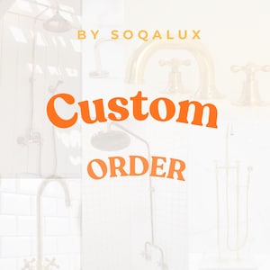 Solicitud de pedido personalizado | Contacte con el servicio de atención al cliente antes de realizar su pedido