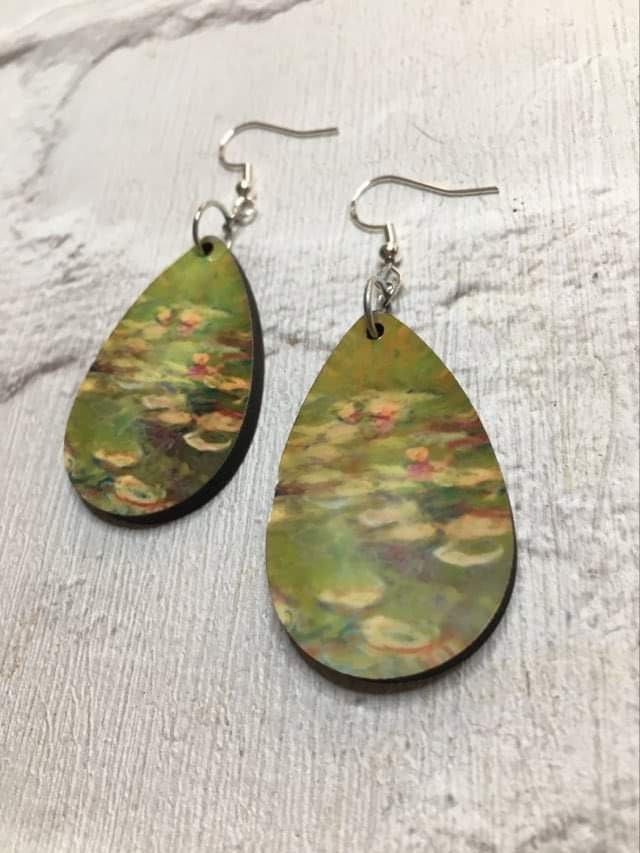Boucles d'oreilles à clip vintage MONET signées or