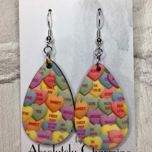 Love Heart Sweets Earrings