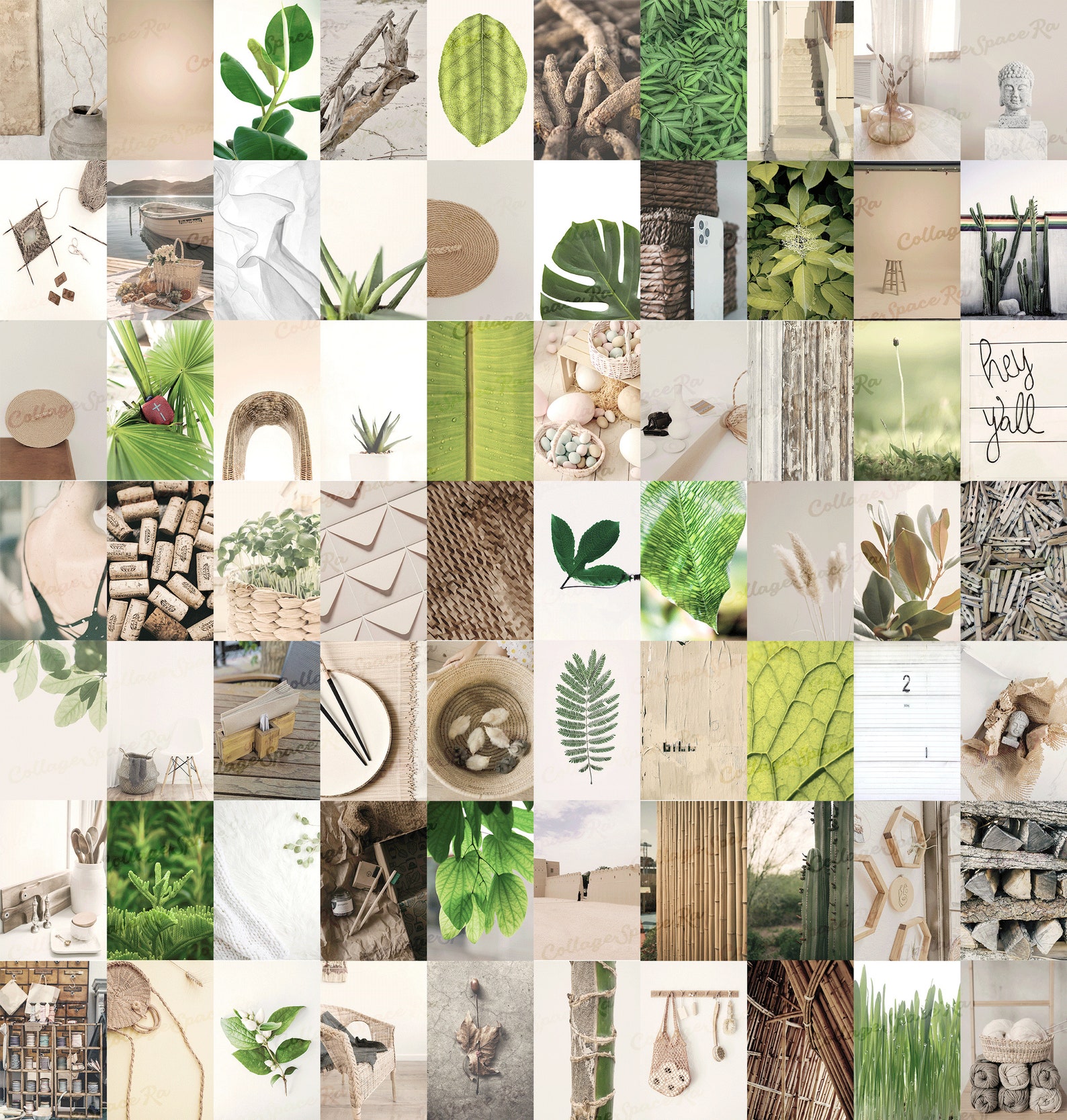 Nature Aesthetic Wall Collage Kit digital Download 70pcs Etsy UK