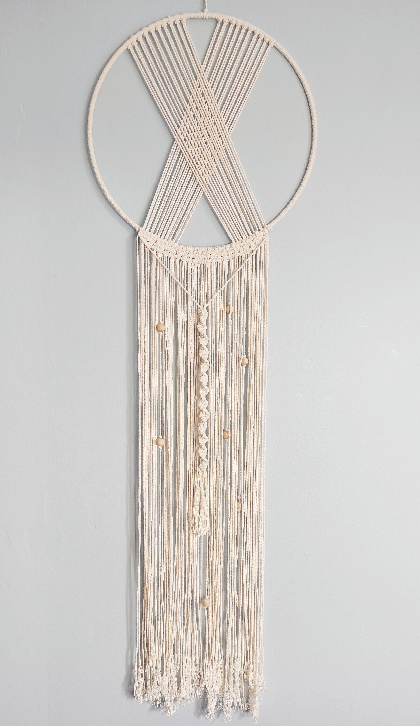 Décoration Murale en Macramé Bohème Mariage