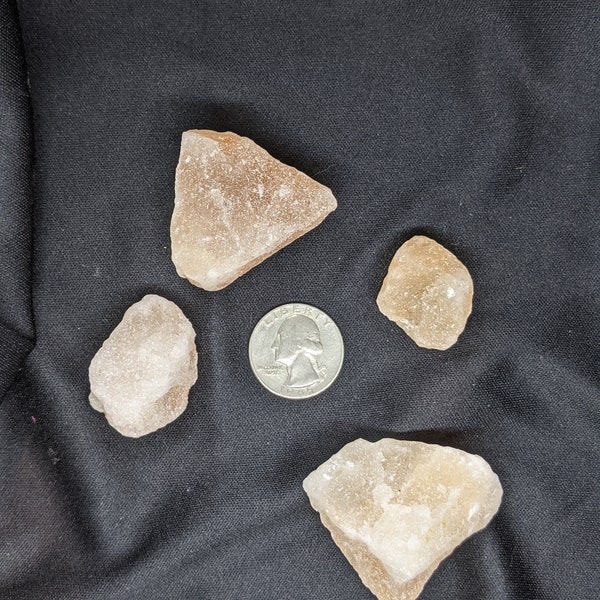 Himalayan Salt, Raw Himalayan Salt Chunks, Cleansing Stone, Crystal Cleansing, Orange Salt Crystal, Rough Crystal, Crystal Collection