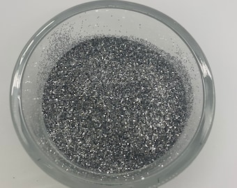 Metallic Silver dollar extra fine glitter