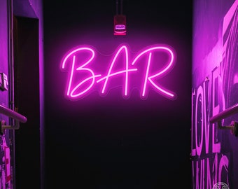Bar Neon Signs Custom, bar sign, neon bar sign, neon sign custom, Business decoration custom neon bar signs, Custom bar shop neon signs