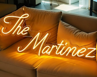 Wedding NEON SIGN for reception | Wedding Decorations | Neon Sign Wedding Decor | Wedding Gifts, Wedding Light Neon Name Sign Wedding, Decor