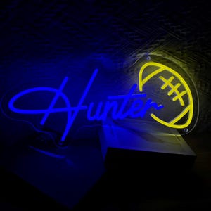 Custom Basketball Neon Sign, Custom Name Neon Sign for Kids, Dorm Wall Decor, Bedroom Neon Kids Room Decor LED, Basketball Sign Wall Decor image 13