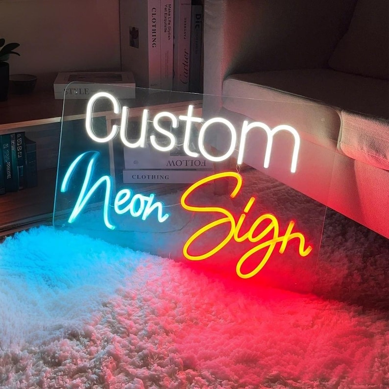Custom Name Neon Sign For Kids, Baseball Neon Sign Custom Neon Sign Bedroom Decor Kids Room Decor Gift For Kids,Birthday Teenage Girls Gifts image 5