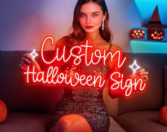 Custom Neon Sign, Neon Signs, Neon sign bedroom, LED Neon Sign, Neon Light, Halloween neon sign, Home Decor, Wall Decor, Personalized Gift