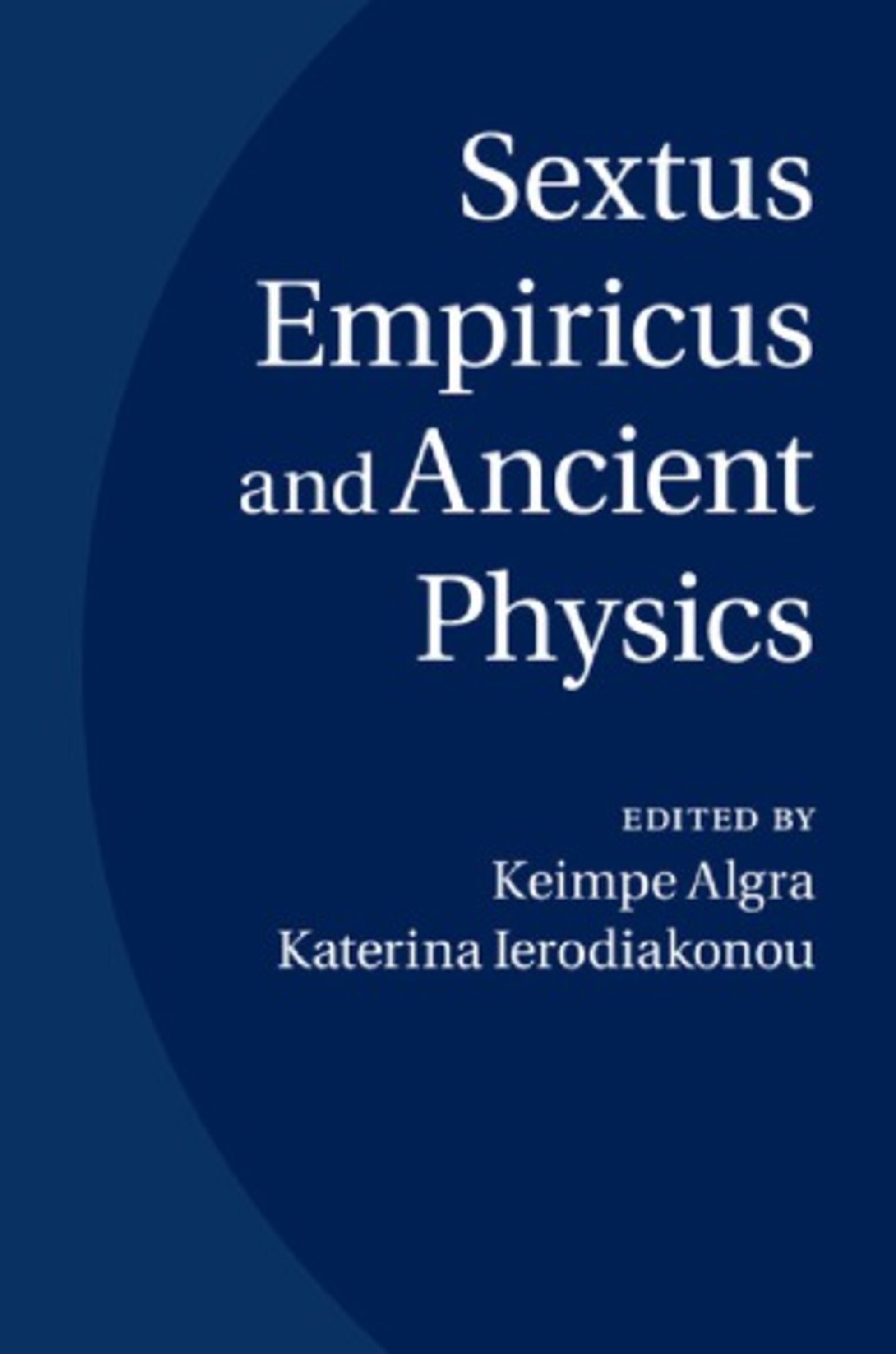 Sextus Empiricus and Ancient Physics: the Chapters of This - Etsy