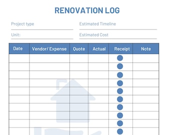Stilvolles Renovationsbuch für seriöse Hausverwalter