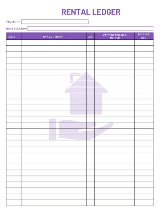 Classic Rental Ledger