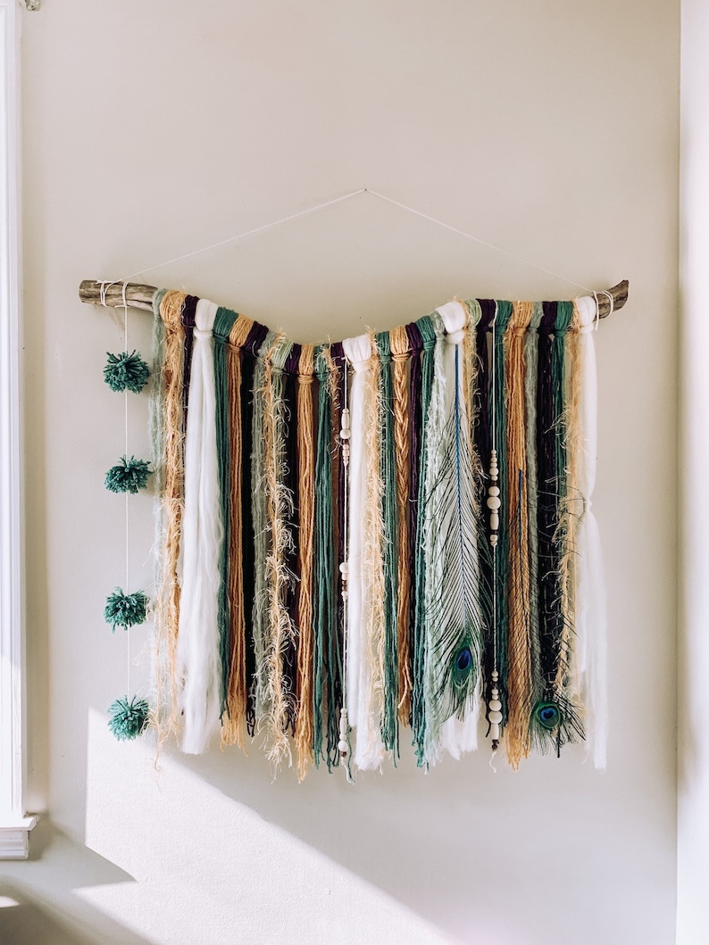hippieandfringe Macrame Wall Hanging - Thumbnail 2