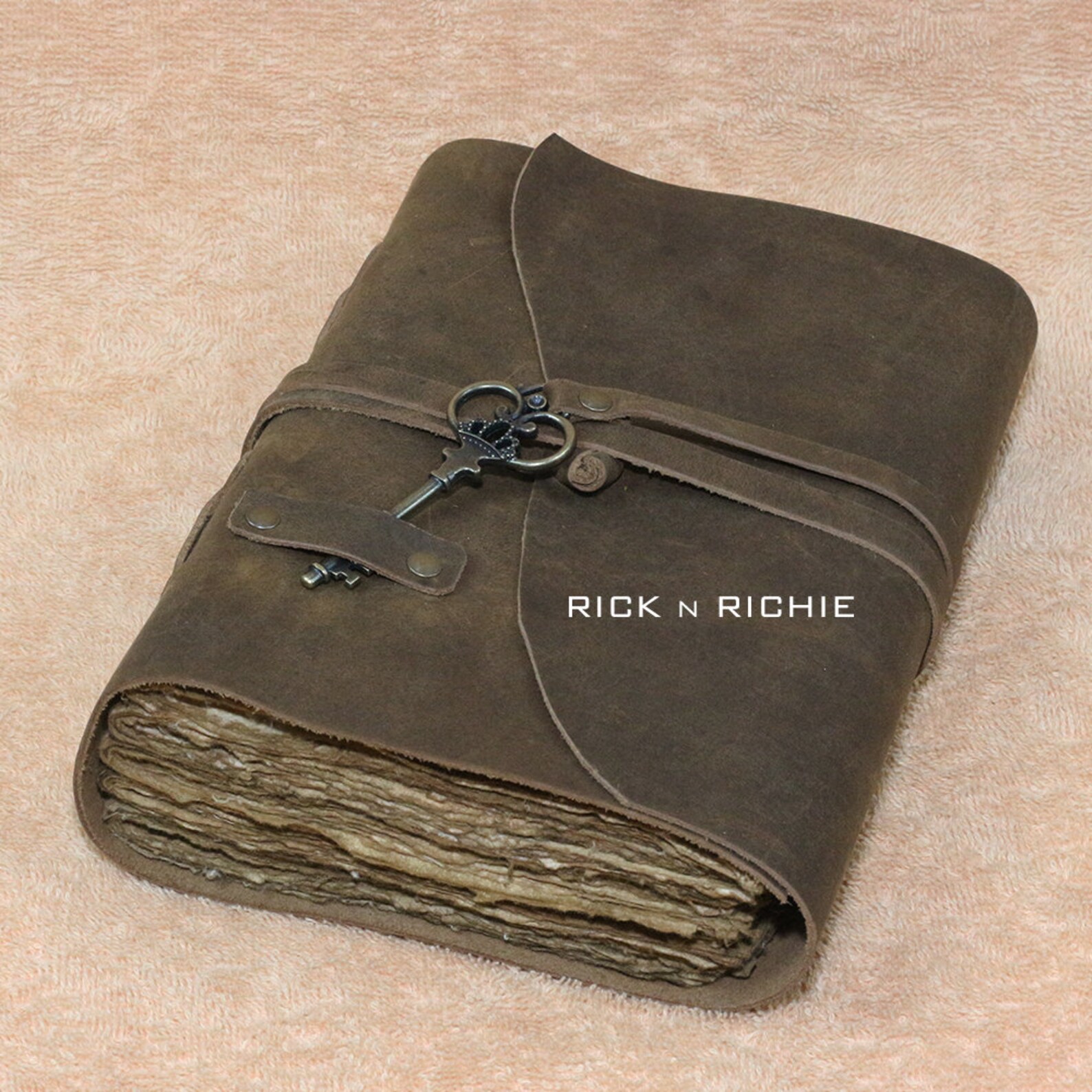 Vintage Leather Notebook Leather Journal for Men Vintage Etsy