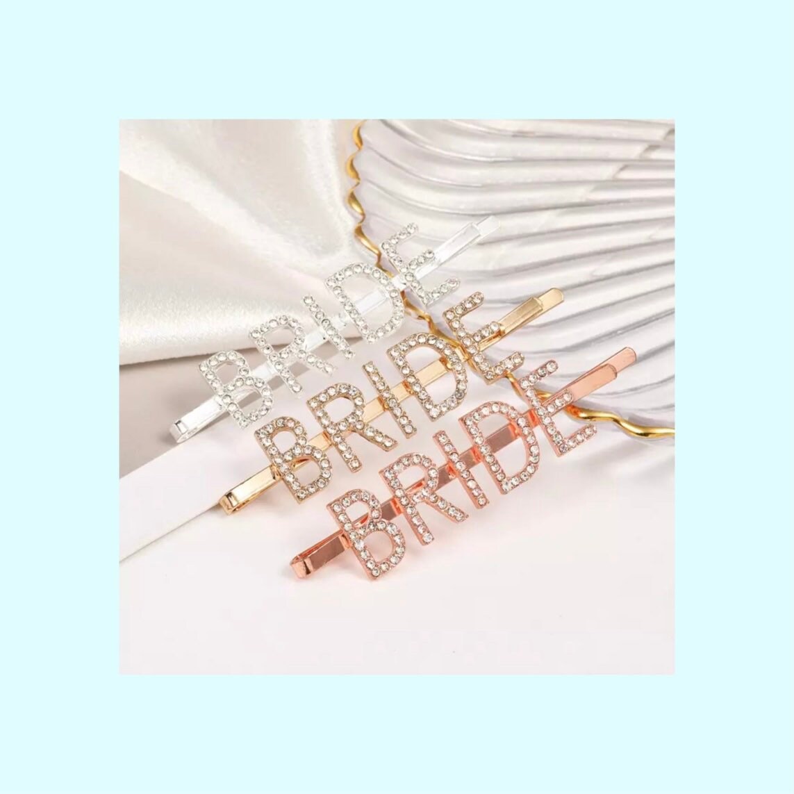 Bride Hair Clip, Bride Hair Pin, Bride Hair Accessory, Diamonte, Spar…