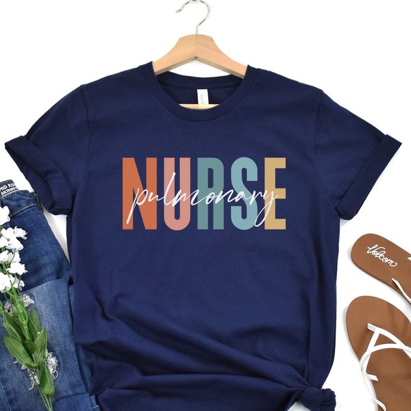 Pulmonary Nurse Shirt Pulmonary Nurse Gift Pulmonologist Respiratory Undergraduate Nurse Practitioner Nurse Life Lung Nurse Future RN Nurse