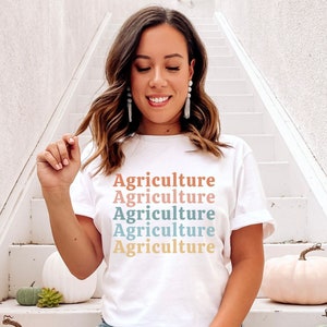 Agriculture Shirt Women in Ag Shirt AG Teacher Tshirt Gift for AG ...