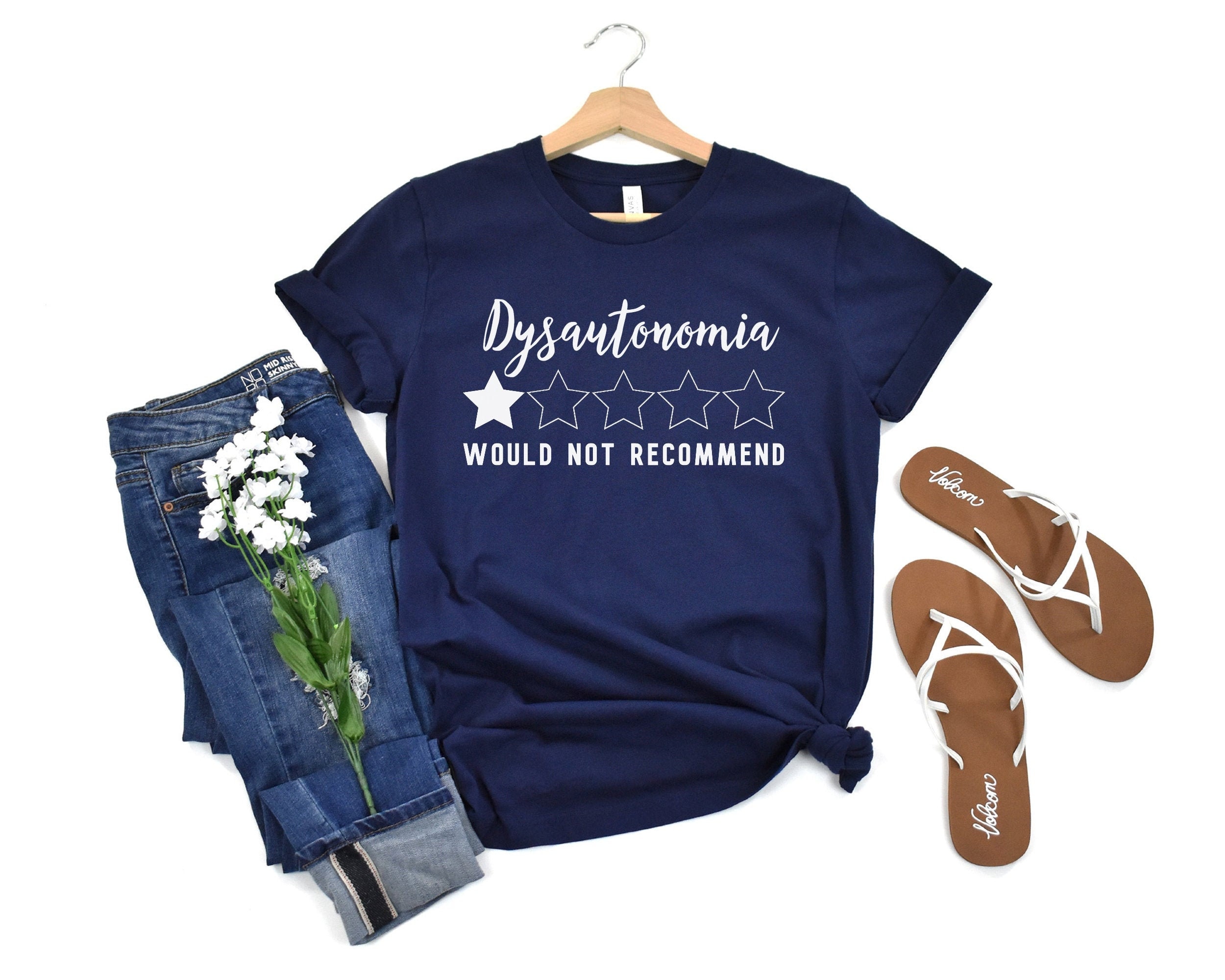 Dysautonomia Shirt, Dysautonomia Awareness Tee, Dysautonomia Gift, Dysautonomia Tshirt Chronic Illness Gift POTS Syndrome Gift Spoonie Tee