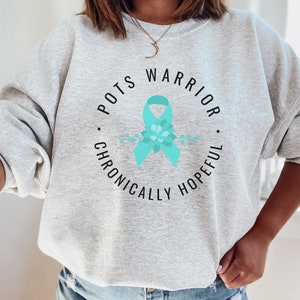 POTS Syndrome Shirt, POTS Warrior Sweatshirt, Postural Orthostatic Tachycardia Syndrome Shirt, Chronic Illness Gift, POTS Shirts