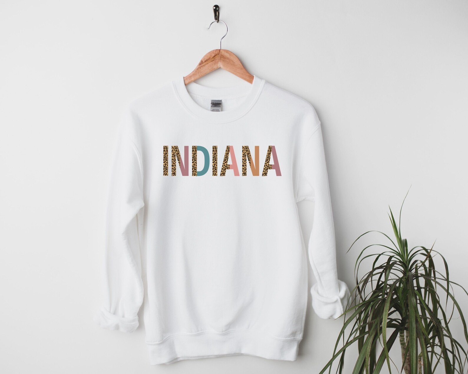 Indiana Sweatshirt Indiana Sweater Cute Indiana Shirt Indiana Etsy