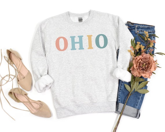 Ohio Sweatshirt, Ohio State Flower, Ohio Shirt, Ohio State