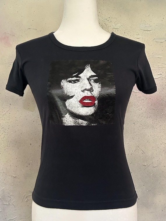 Mick Jagger Lips / the Rolling Stones • Vintage Rock Tee 90s