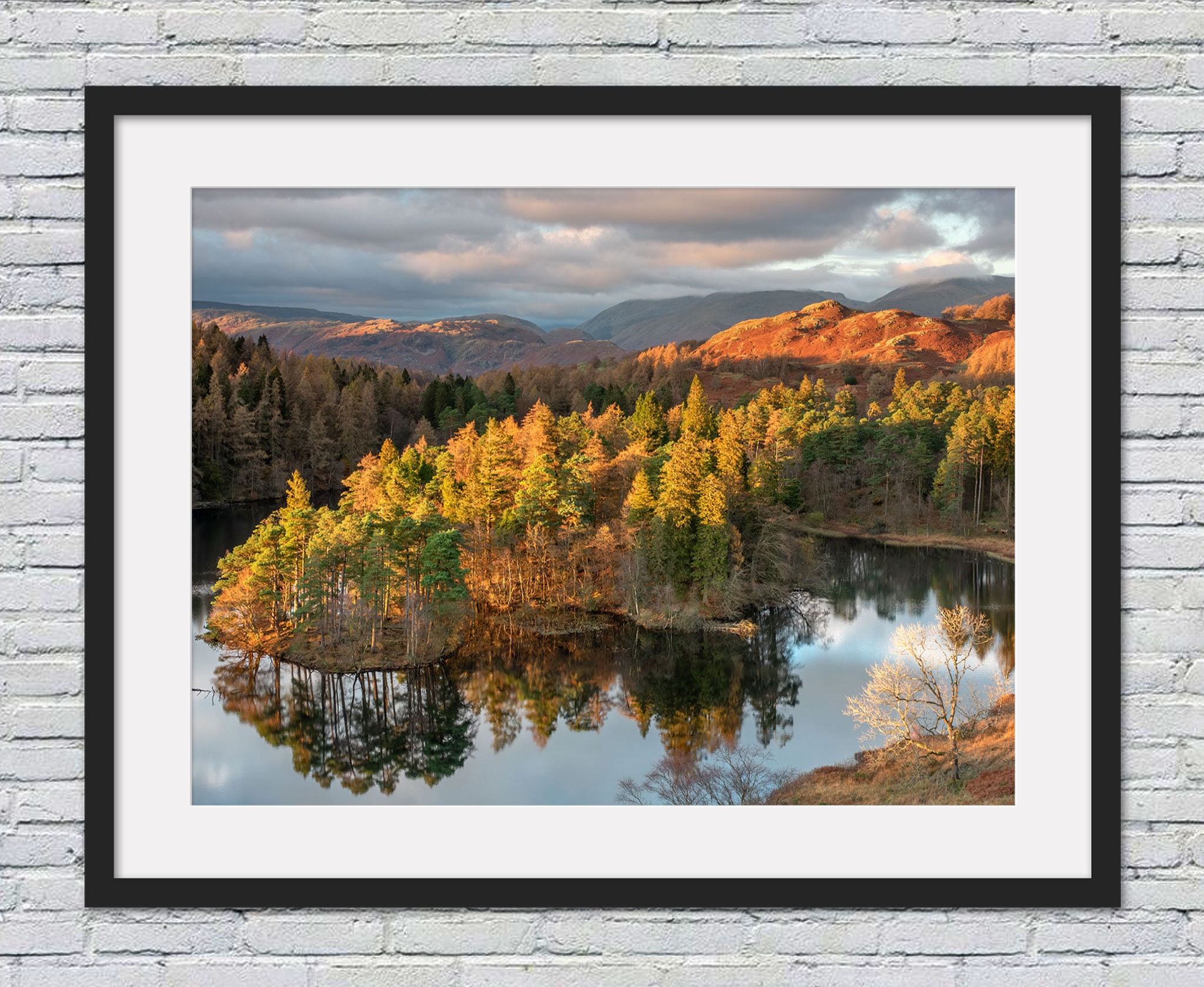 Tarn Hows Print, Lake District, Canvas Print, Wall Art, Photographic