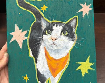 Ritratti di animali domestici personalizzati in colori pastello