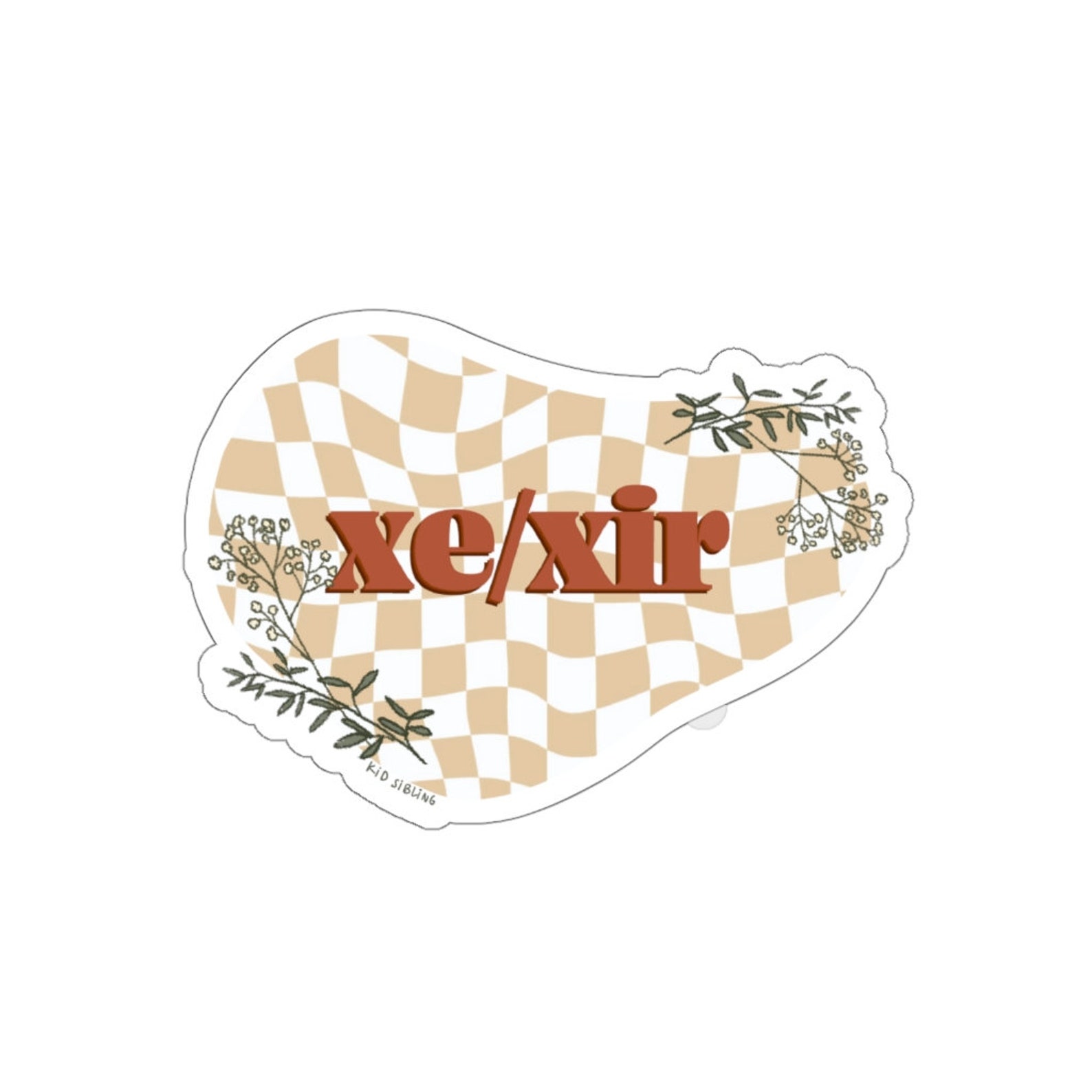 Xe/xir Pronoun Sticker Etsy