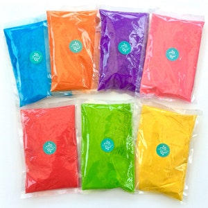 Rangoli Colors Powder For Home &Temple Decoration 10 Packets