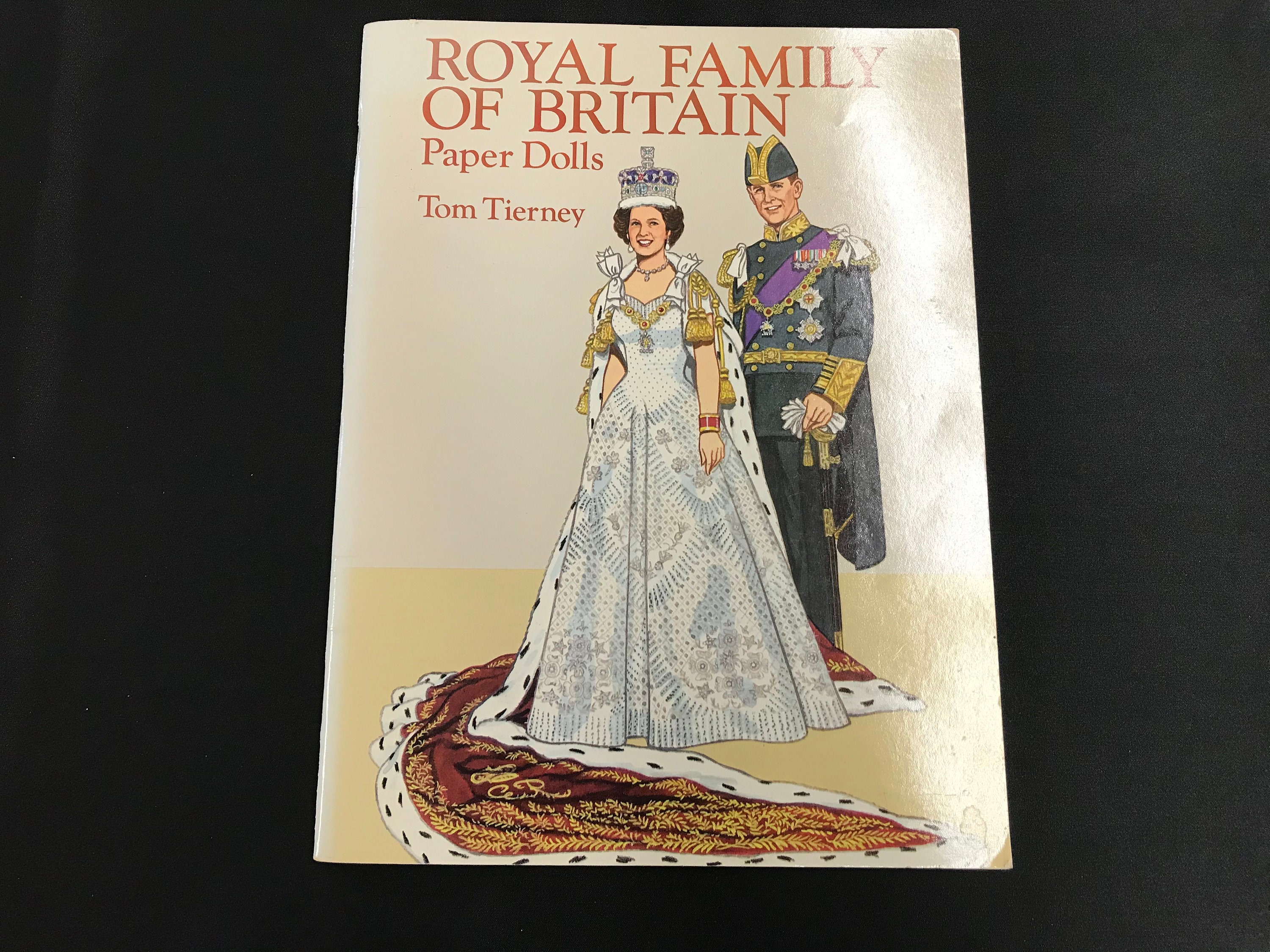 Vintage Royal Family of Britain Paper Dolls Paper Etsy