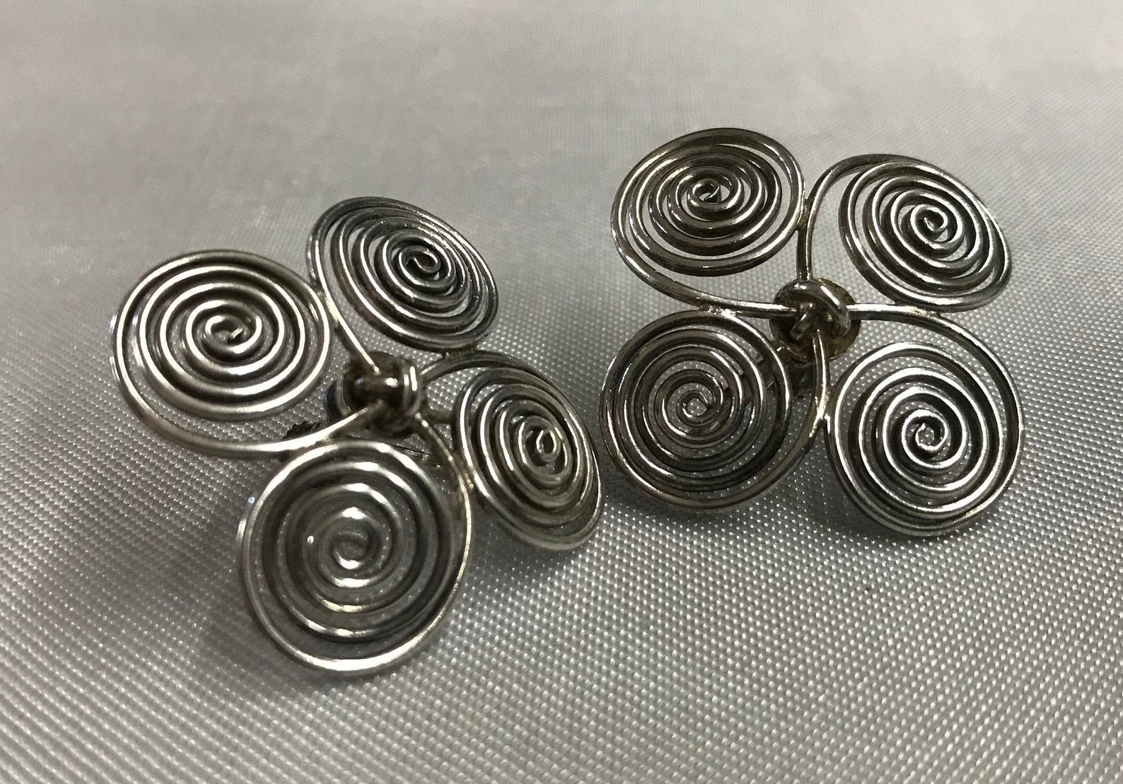 Vintage Sterling Silver ScrewBack Earrings with Scrolled Wire Etsy Vintage Sterling Silver ScrewBack Earrings with Scrolled Wire Etsy