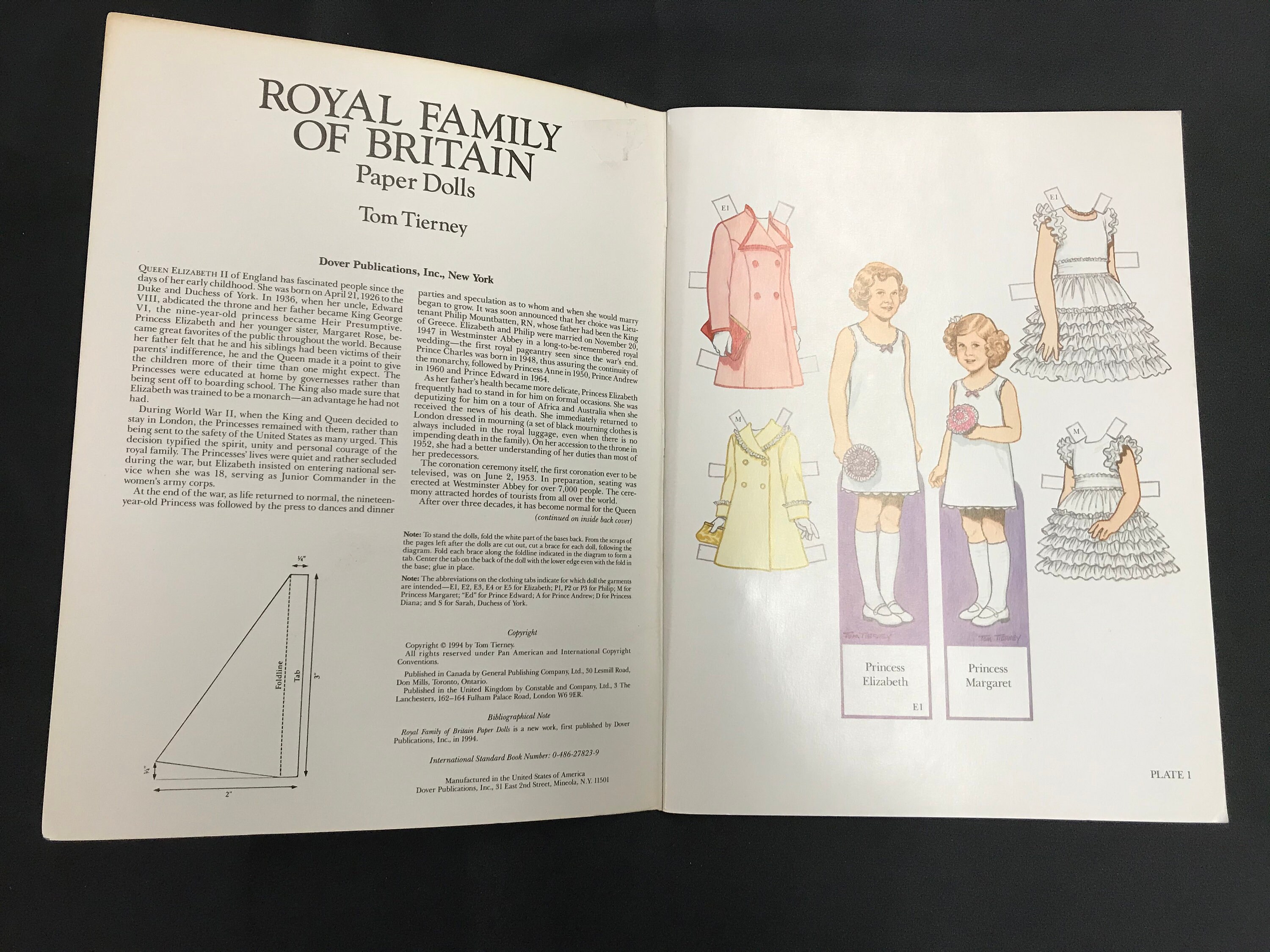 Vintage Royal Family of Britain Paper Dolls Paper Etsy