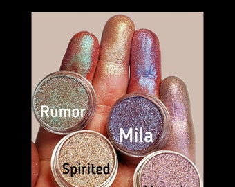 Duochrome Shimmery Longwearing Neutral Eyeshadows