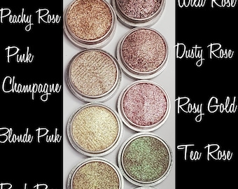 A Little Bit Rose A Little Bit Gold Longwearing Duochrome Eyeshadows