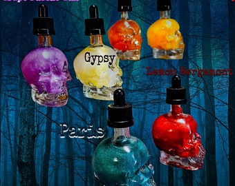 Shimmery Skull Fragranced Body Oil