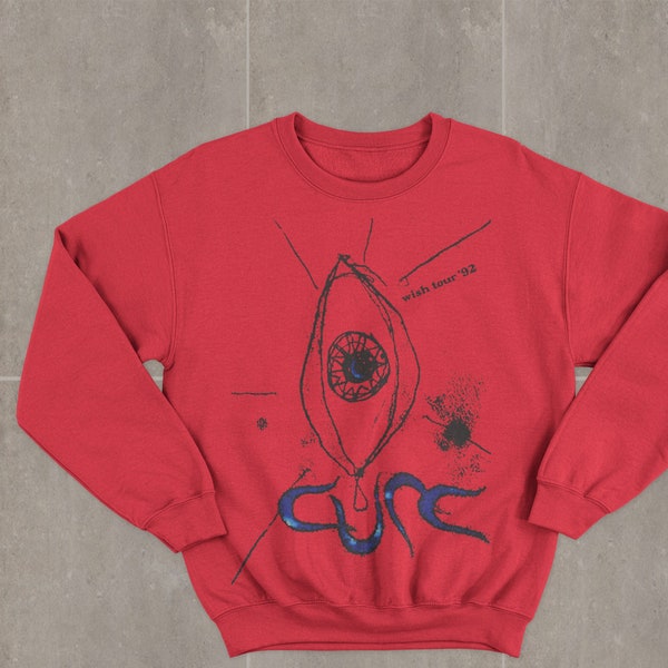 The Cure Wish tour 1992 Sweatshirt