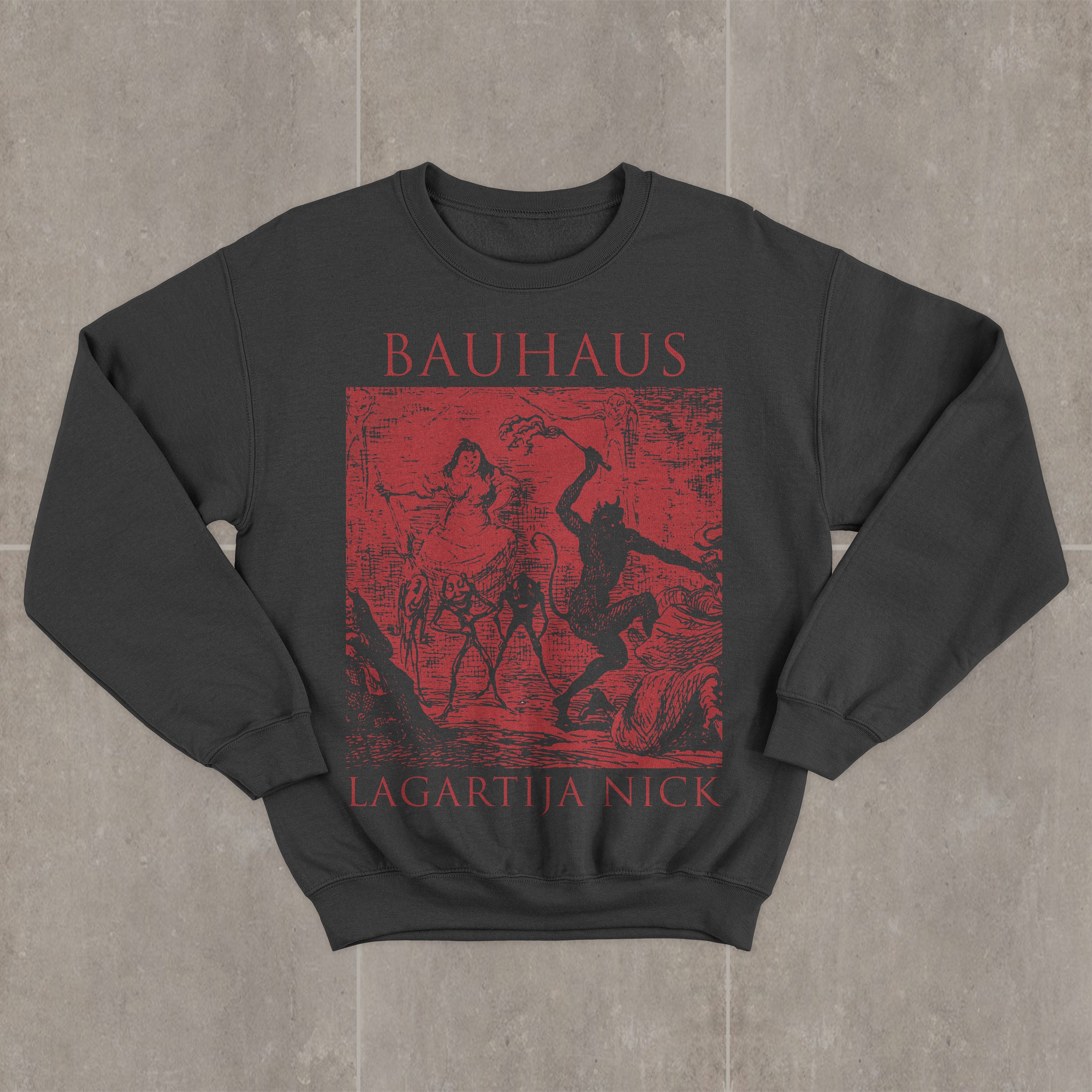 Discover Bauhaus Lagartija Nick Sweatshirt