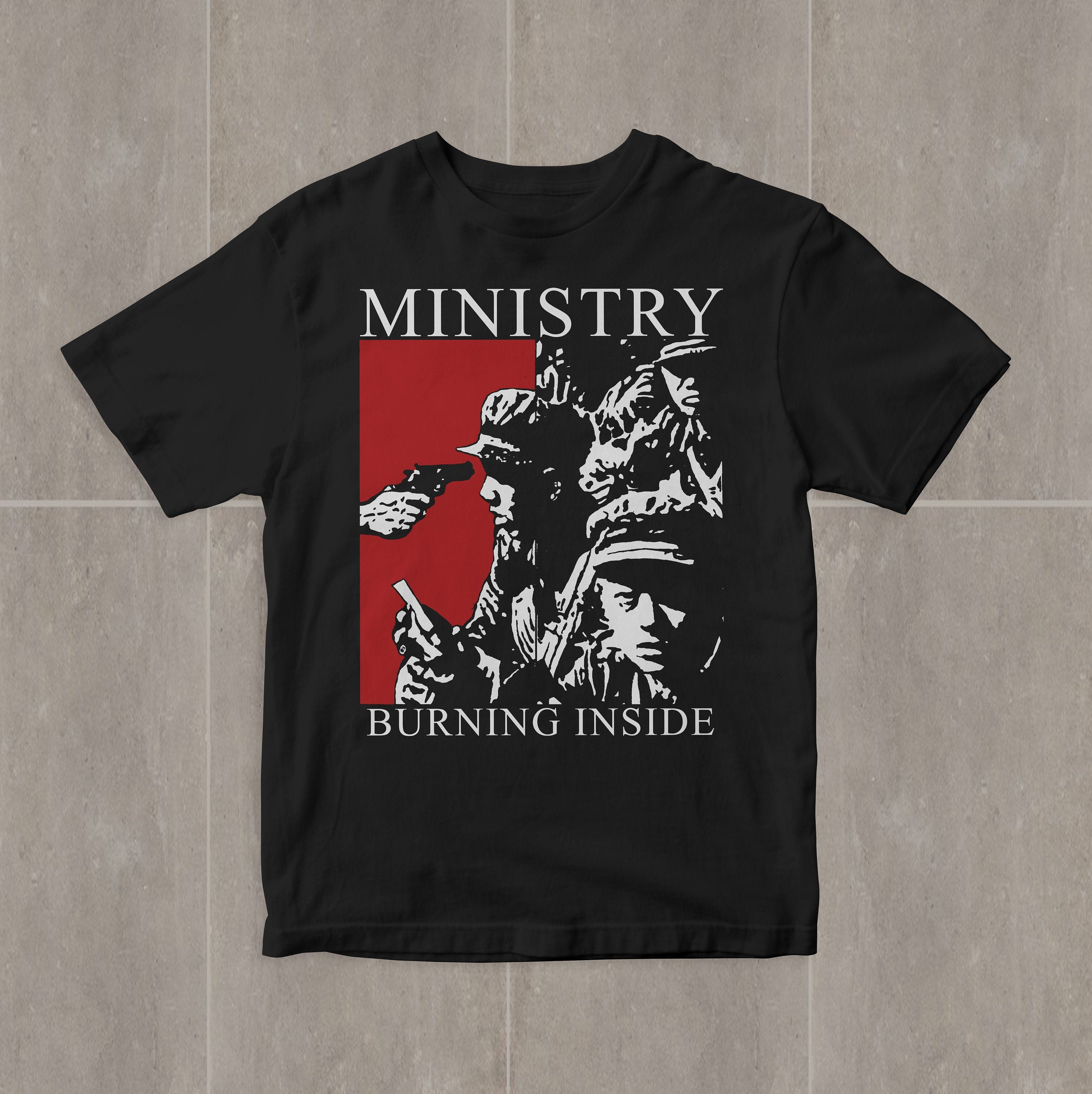 Ministry Burning Inside T shirt