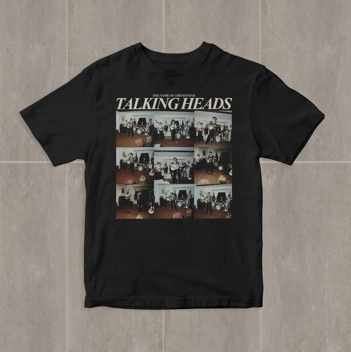 Talking Heads the Name of This Band is Talking Heads T Shirt Etsy