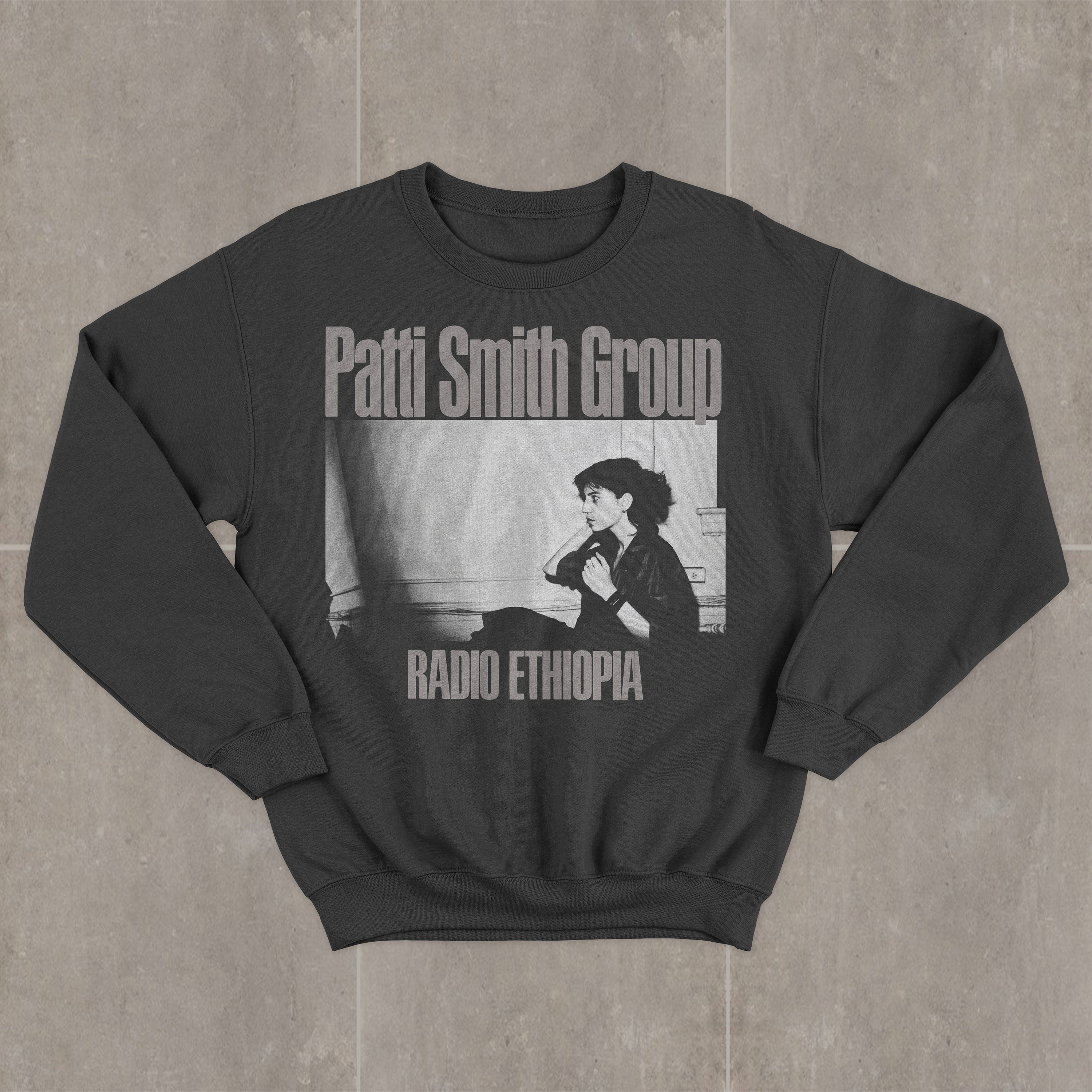 Discover Patti Smith Group Radio Ethiopia Sweatshirt
