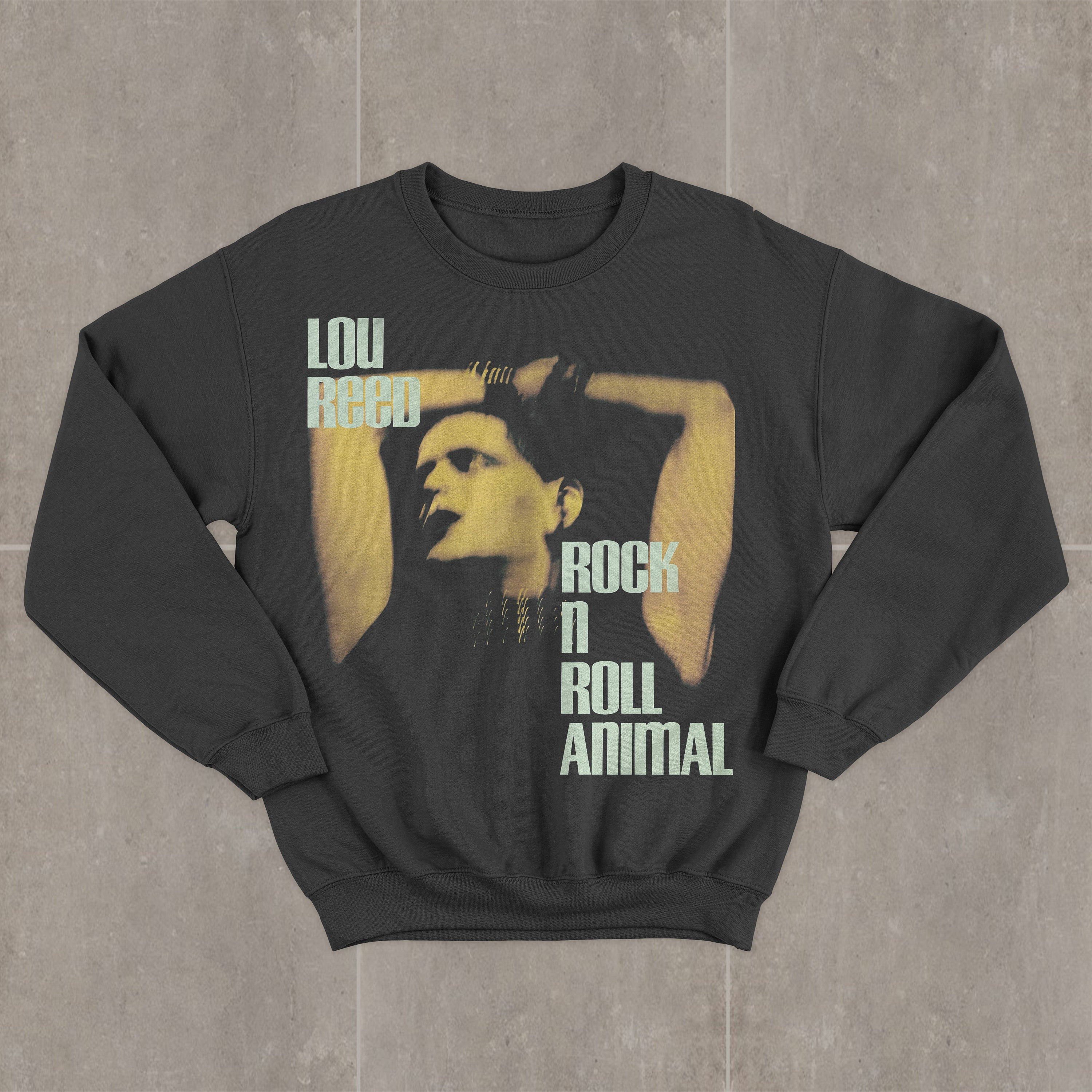Discover Lou reed Rock 'n' Roll Animal Sweatshirt
