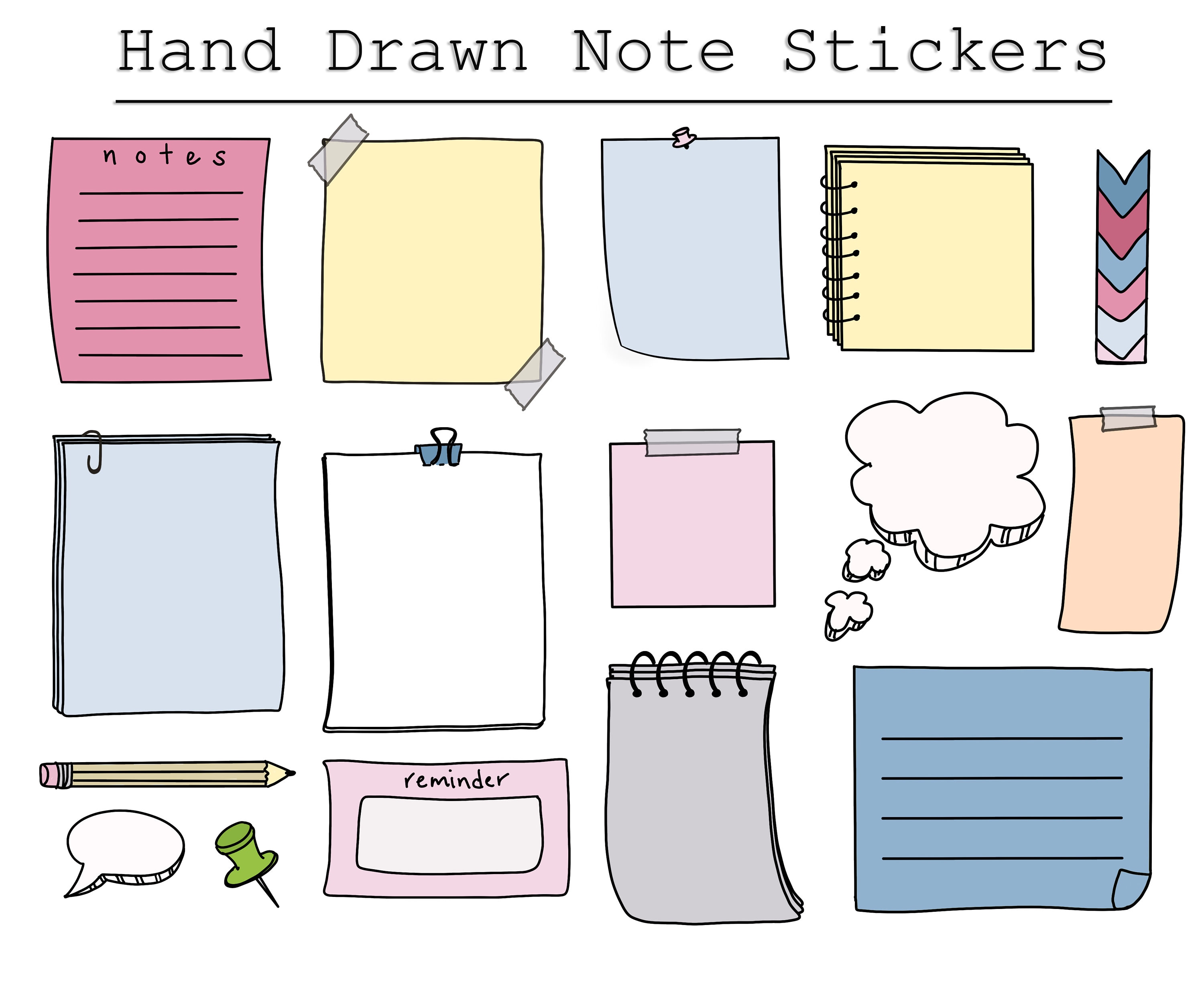 stickers for notes