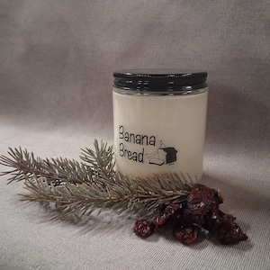 Banana Bread Candle
