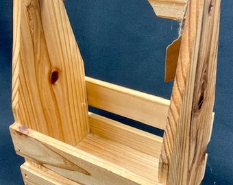 Cedar Beverage Caddy