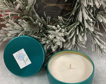 Minty Rose Candle