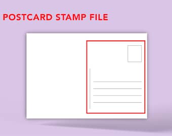 Archivo de sello de postal perfecto para A6